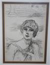 PIERRE BONNARD Group of 4 etchings.